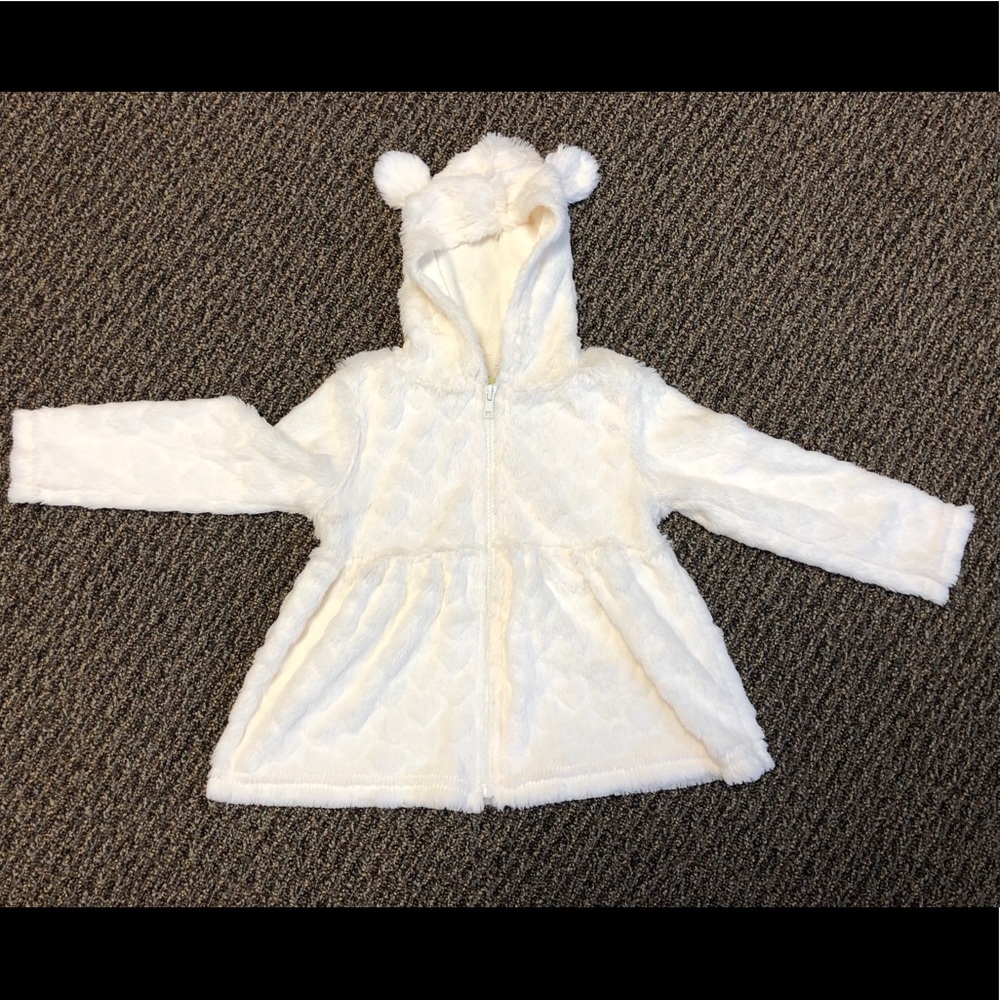 Penelope Mack Cream Toddler.Jacket